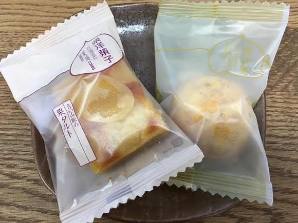 栗菓子の専門店　【栗きんとん・栗菓子の恵那川上屋】のお菓子