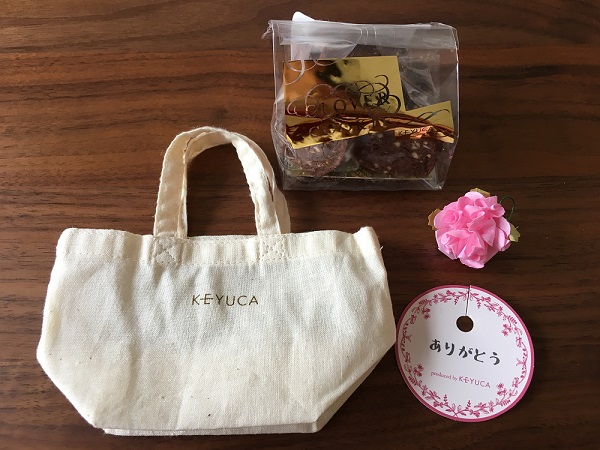 KEYUCA（ケユカ）のクッキー、1袋入りトートバッグ