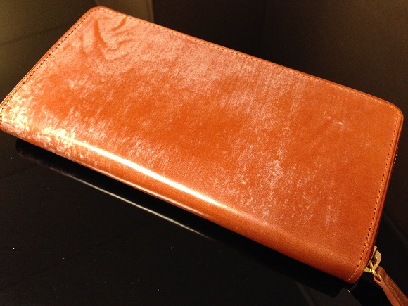 ココマイスターのブライドルレザーを使用した長財布
