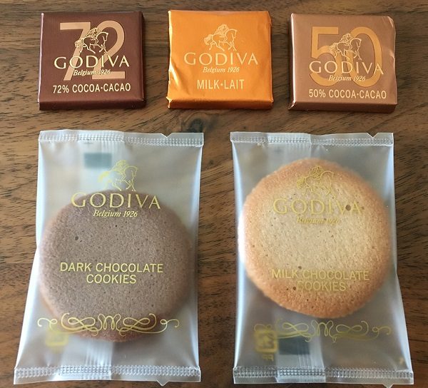 ゴディバ（GODIVA）のクッキーとカレ　アソートメント