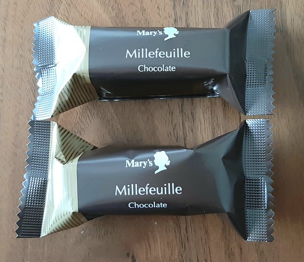 メリーチョコレートのミルフィーユ、チョコレート