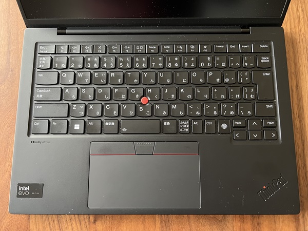 ThinkPad X1 Carbon Gen 12のキーボード