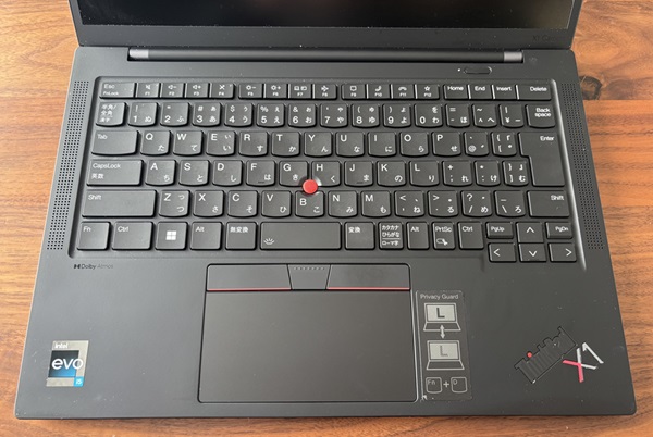 ThinkPad X1 Carbon Gen 11のキーボード